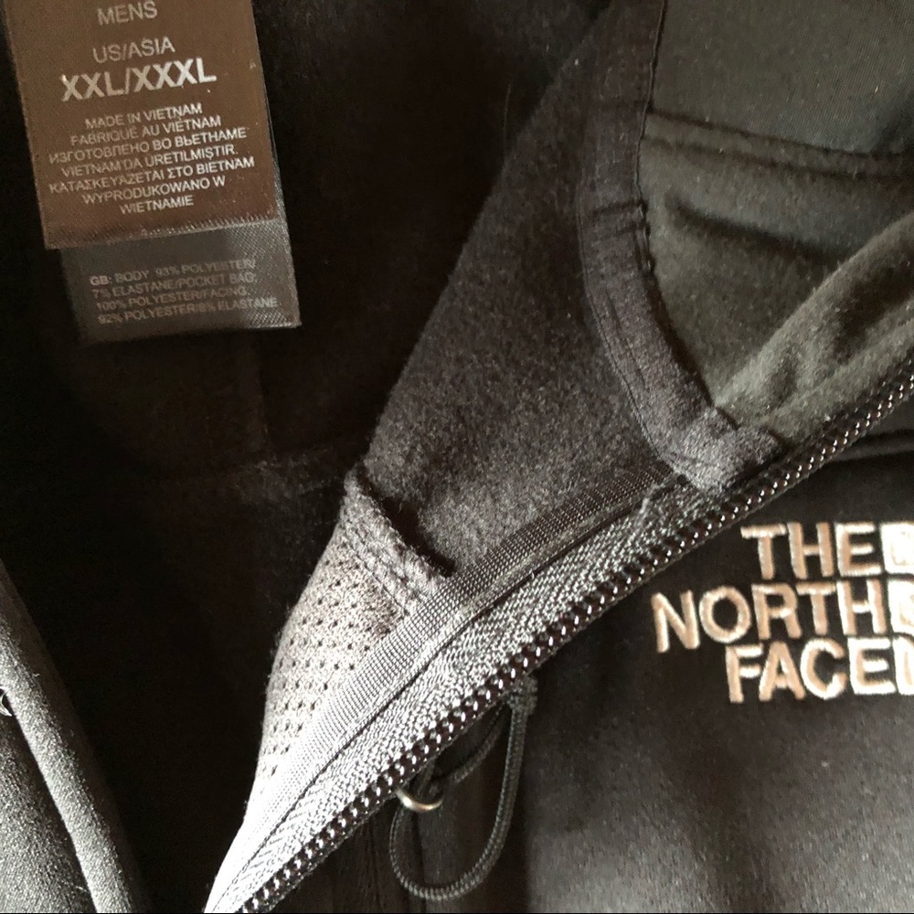 Men’s Northface zip up jacket with hood